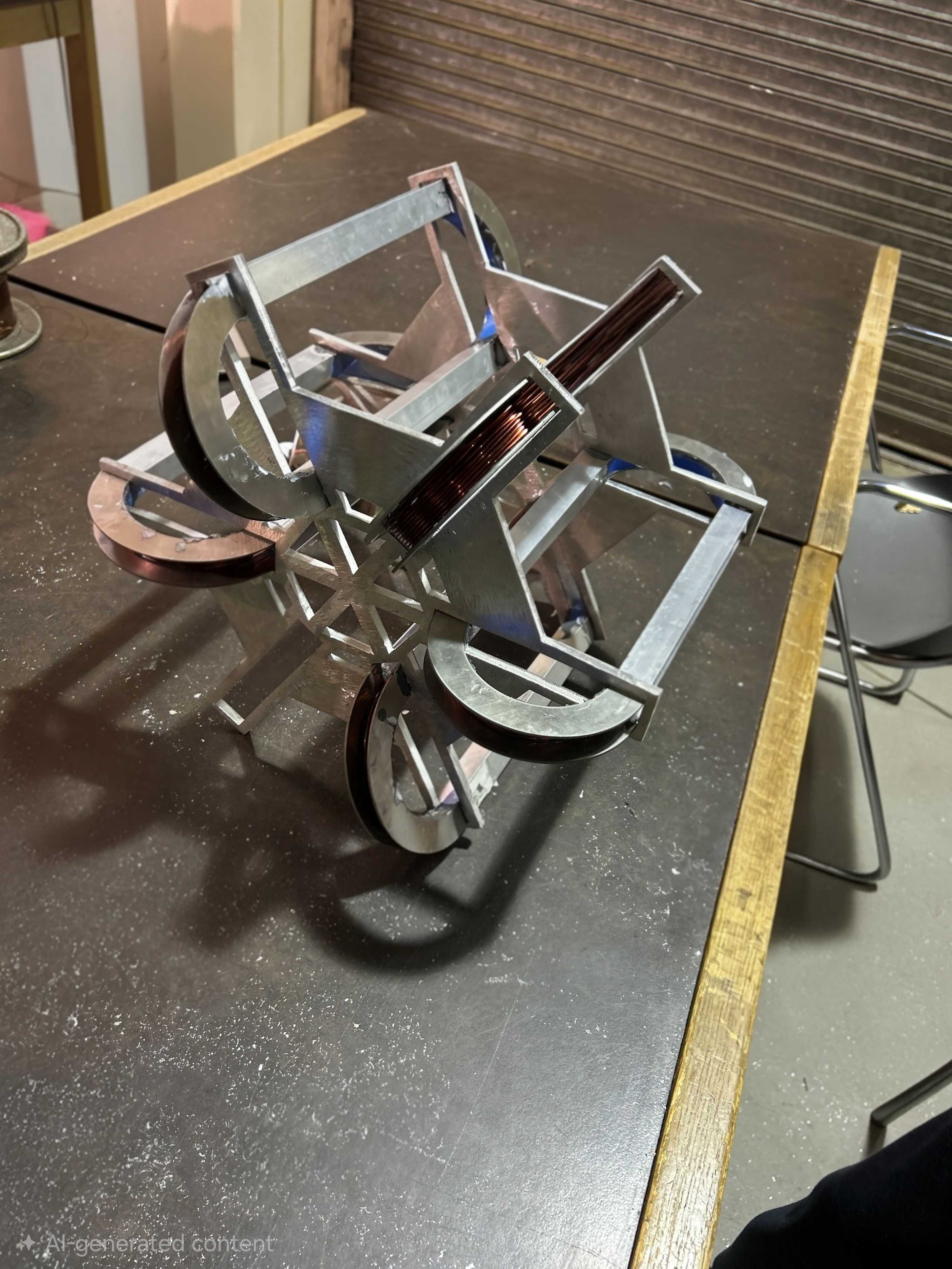 Laboratory build of a researched model by the engineering team.